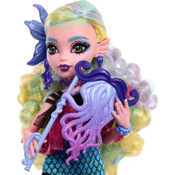 Monster High®: Lagoona Blue™ Fashion Doll in Monster Ball-New - Picture 8 of 9